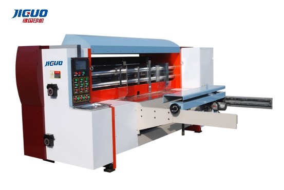 Lead Edge Rotary Die Cutting Machine Paperboard Carton Flexo Printing Slotting