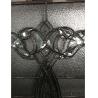 Buy cheap Black chrome came decorative leaded glass from wholesalers