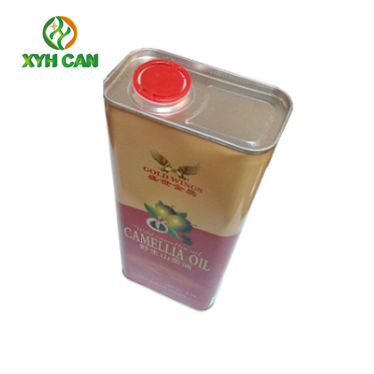 0.22mm Tinplate Rectangular Juice Cans For 650ml Beverage Drinks Juice