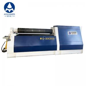 China PLC Control CNC 4 Roller Plate Rolling Machine W12-20*2000MM on sale