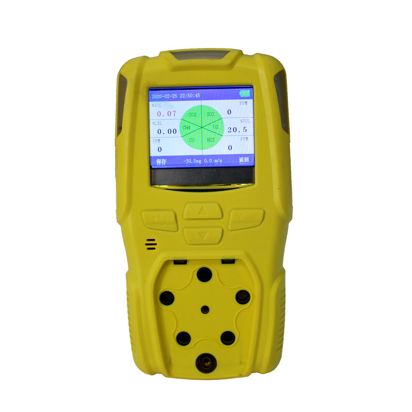 Reliable Portable Gas Detector Polycarbonate Housing 1000 Group Alarm Log