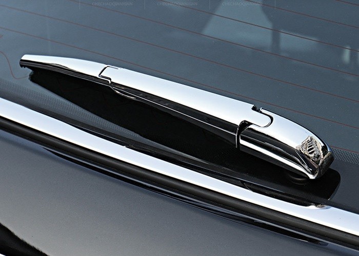 Jeep Compass 2017 Chromed Body Trim Parts Wiper Cover , Tail Gate Handle Insert