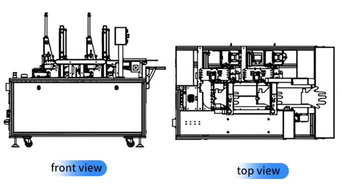Compact Design High Speed 1 Pair PE Glove Automatic Folding Packing Machine Upgrade 2024 0