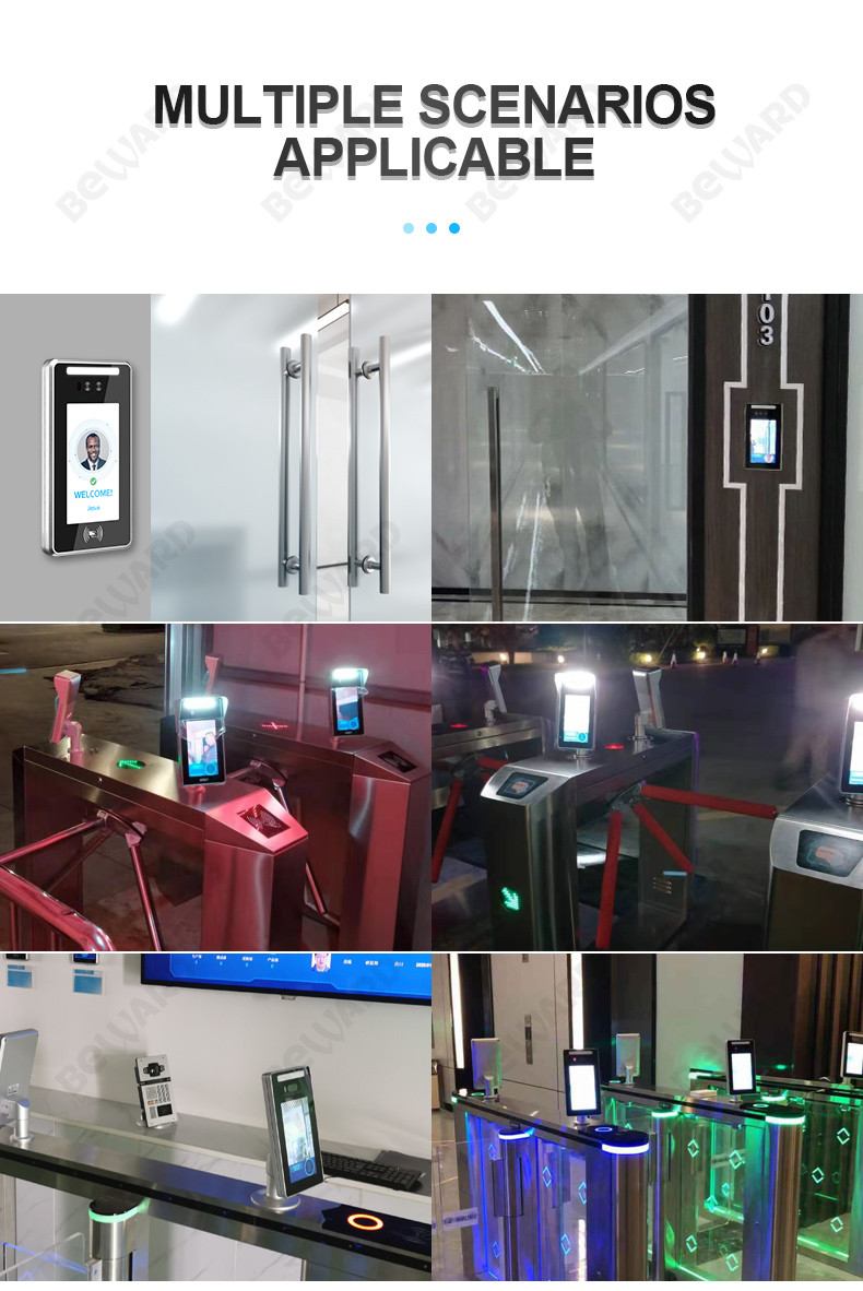 Waterproof Wiegand 26 Bit 100db Facial Recognition Systems