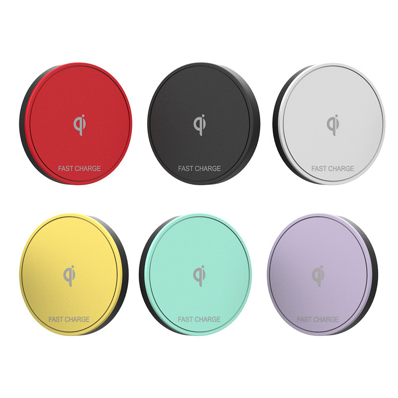 Qi 7.5 Watt Wireless Charger , Super Mini Qi Wireless Charging Phone Mount