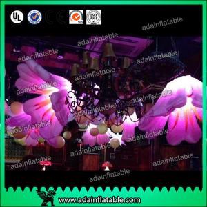 China Durable Inflatable Flowers Wedding With Changing Led Lights Custom Design on sale