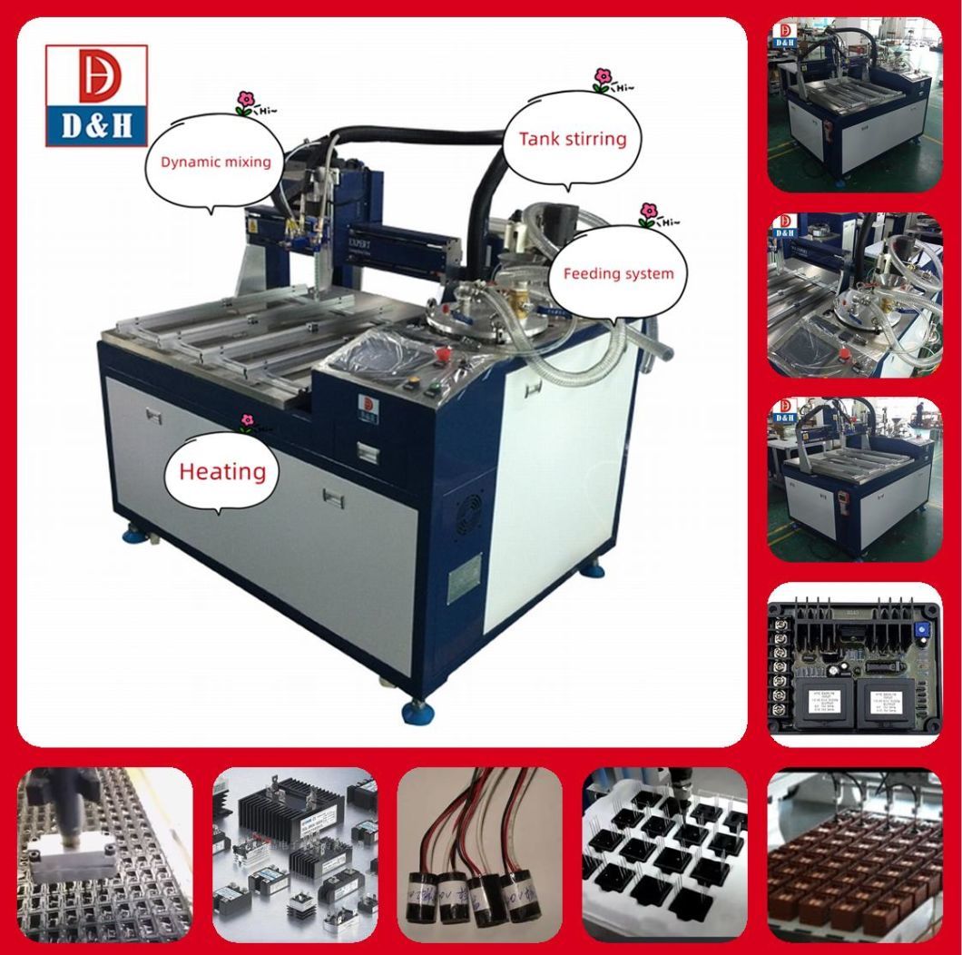2K DOS Potting System Automatic Epoxy Resin AB Glue Machine For Industrial Applications
