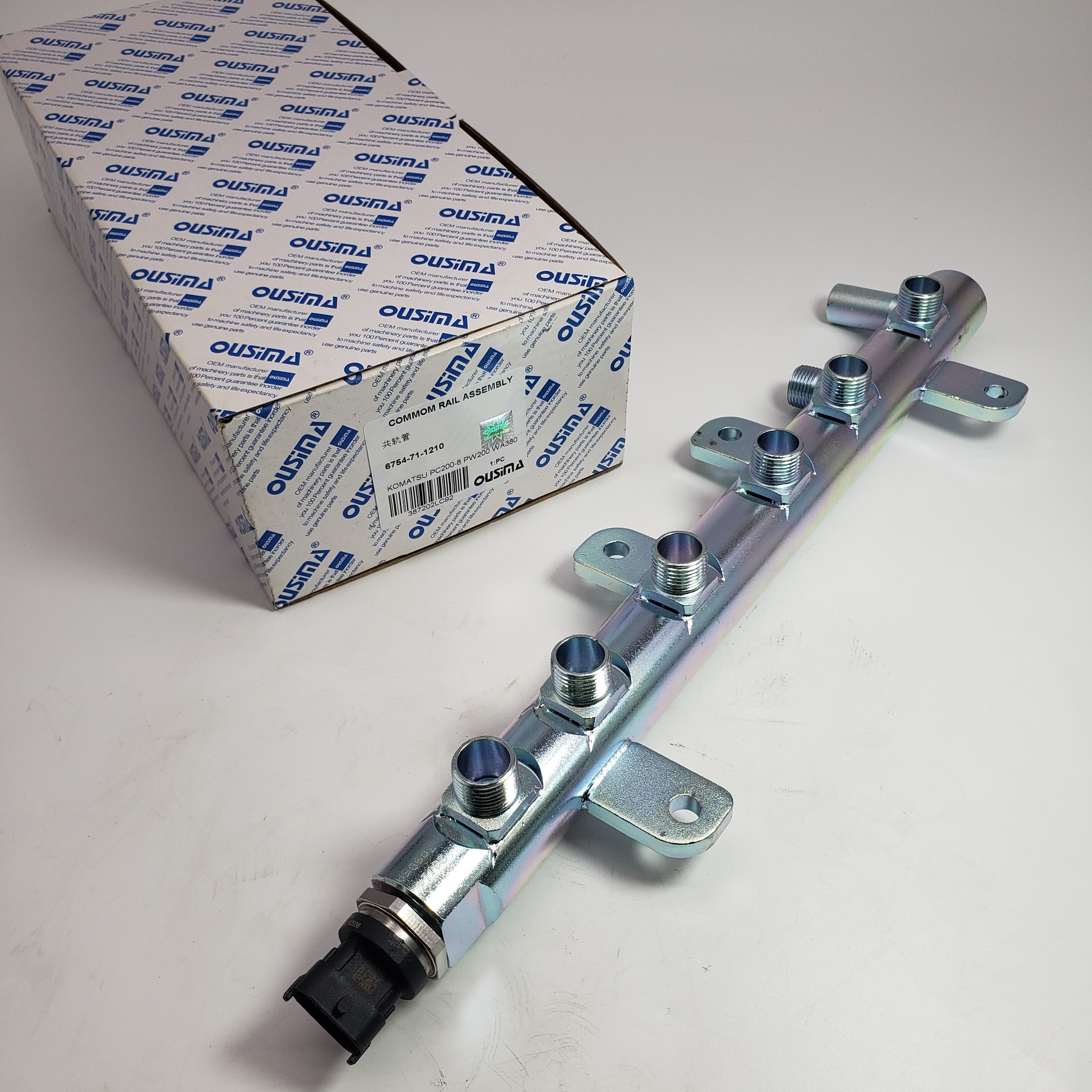 Common Rail 6754-71-1210 For Komatsu PC200 PC270 PW220 WA380