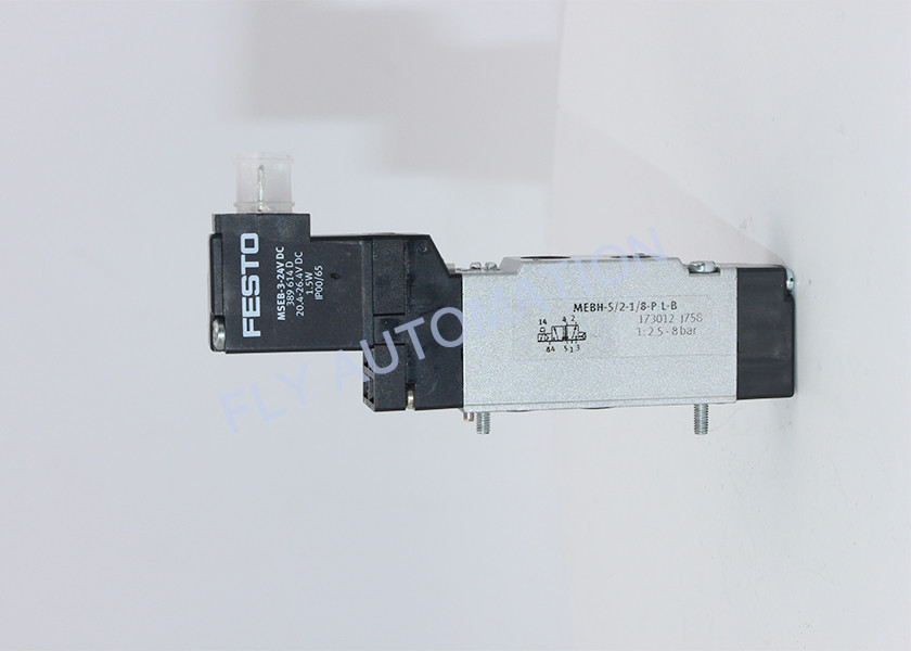 MEBH-5/2-1/8-P-L-B 173012 Festo Pilot Valve Aluminium 600 L/Min J758 5/2 Way