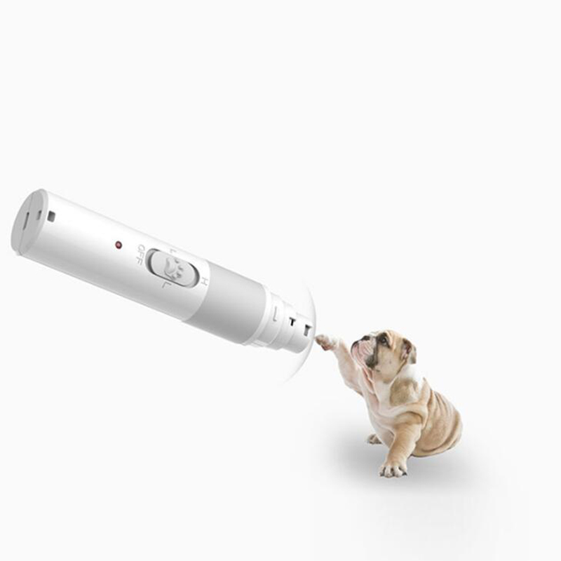 Quiet Automatic Cat Nail Clipper USB Charging Paw Trimmer For Small Animals