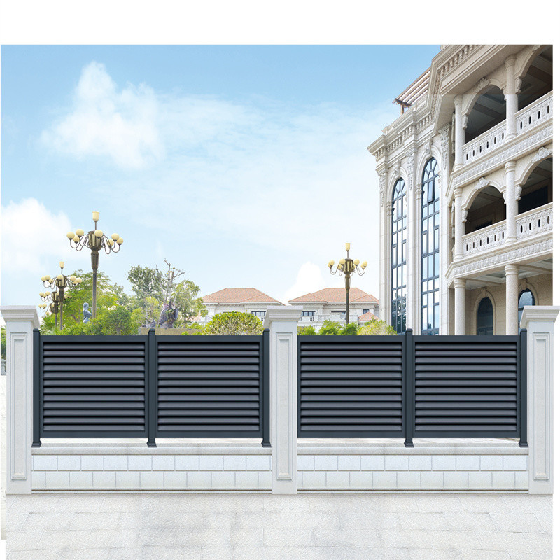 Customized Entry Aluminum Gate Door Auto Open Retractable Swing Styles