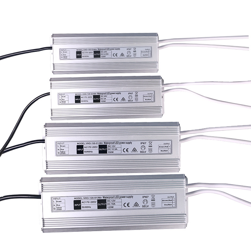 SAA Waterproof LED Driver 12v 150w Constant Voltage With AU Plug