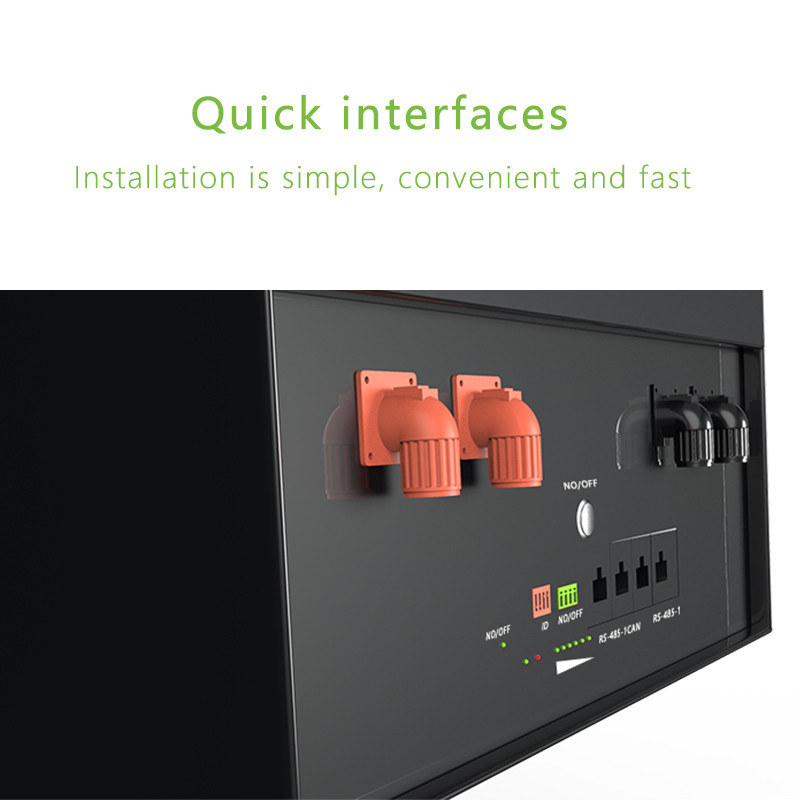 5 Years 95% Home Energy Storage Battery Customized Capacity
