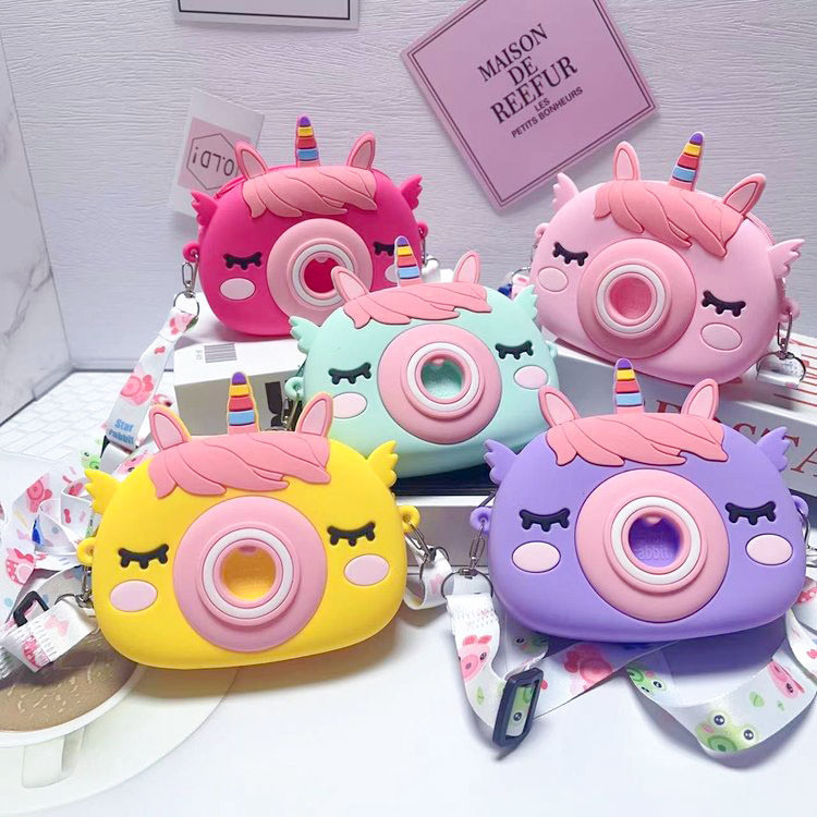 Big Pop Purse Unicorn Pop Purse For Girl Pop Bag With Unicorn Pop Toy Shoulder Bag Fidget Toys Pop Fidget Backpack Toy