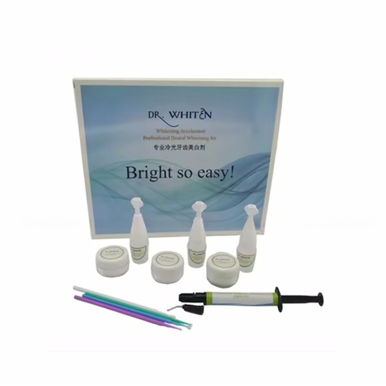 Dr Whiten Teeth Whitening Kit Effective 30 Minutes 35% Teeth Bleaching Gel