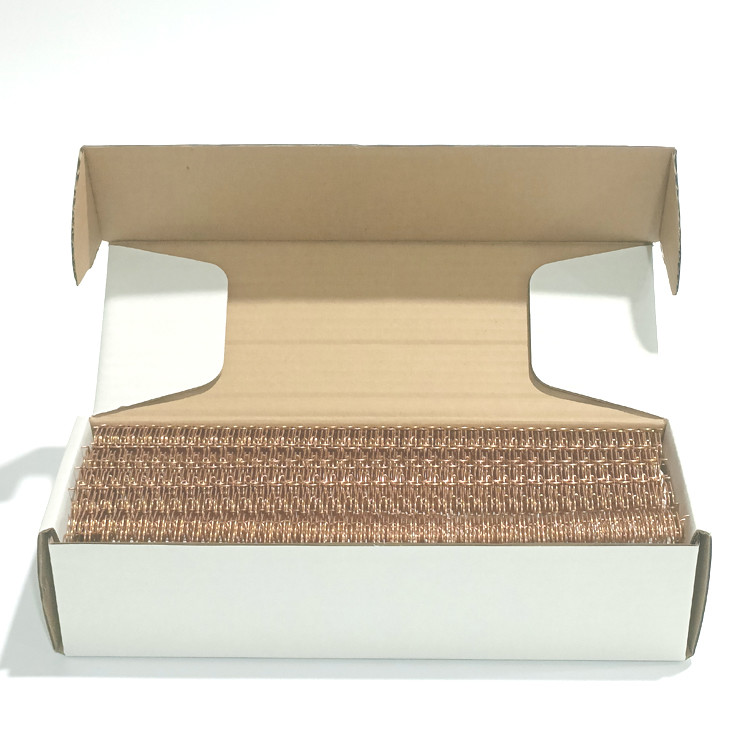 A4 Box Hardcover Wire O Binding 2:1 Red Nylon-Coated Double Loop Wire=