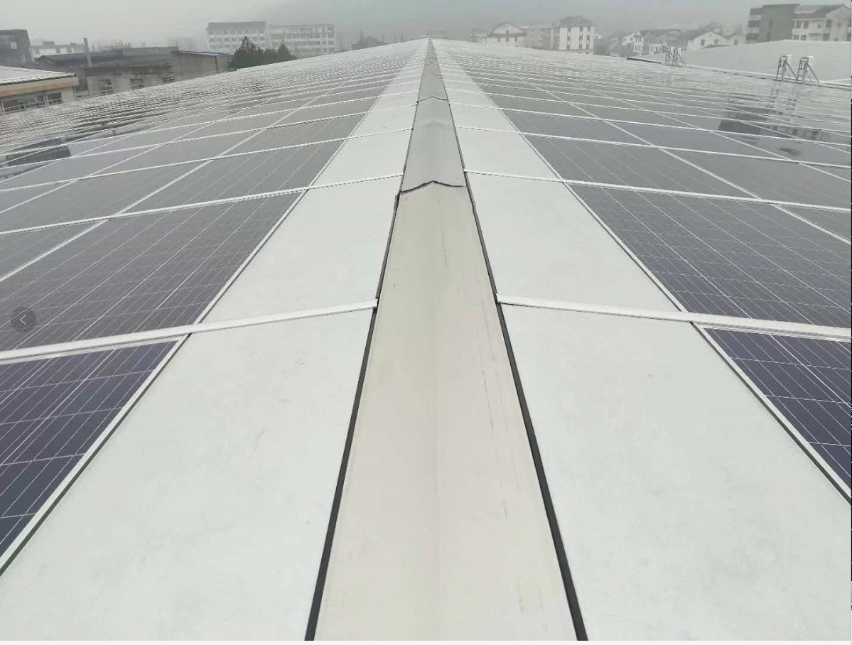 Shed Roof Waterproof Solar Carport Framed Panel Canopy Structure Photovoltaic System