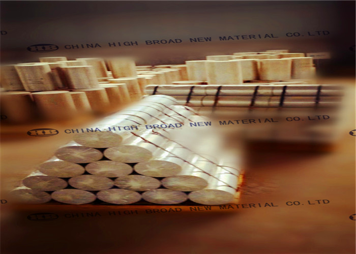 Water Polishing Magnesium Billet We43 Casting Billet , Length 6000mm