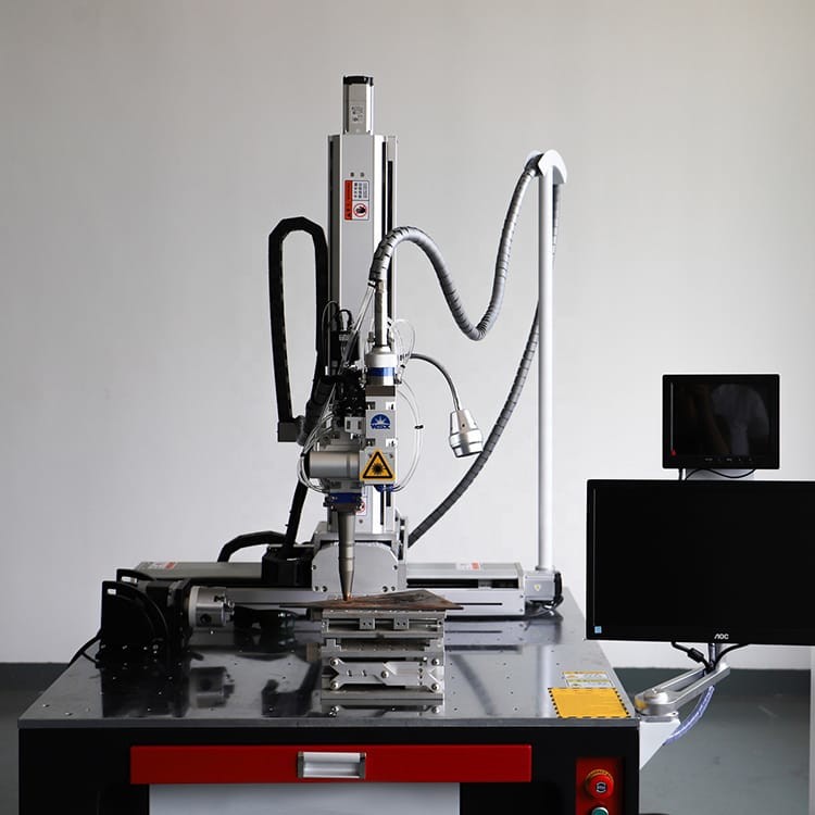 Wobble Welding Head Laser Welding Machine For Lithium Ion Batteries 18650