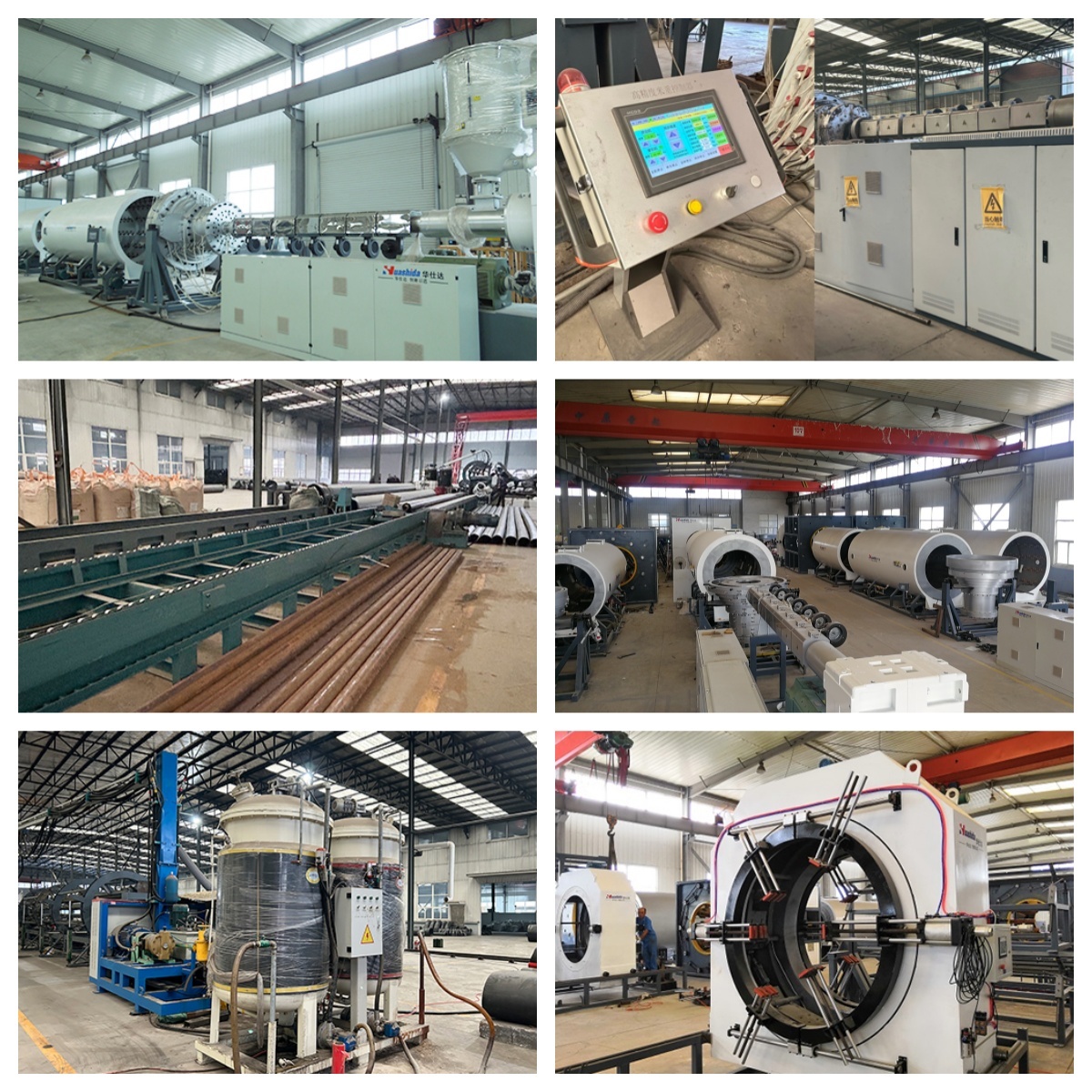 High-Performance Pre-Insulated HDPE Plastic Jacket Pipe Production Line