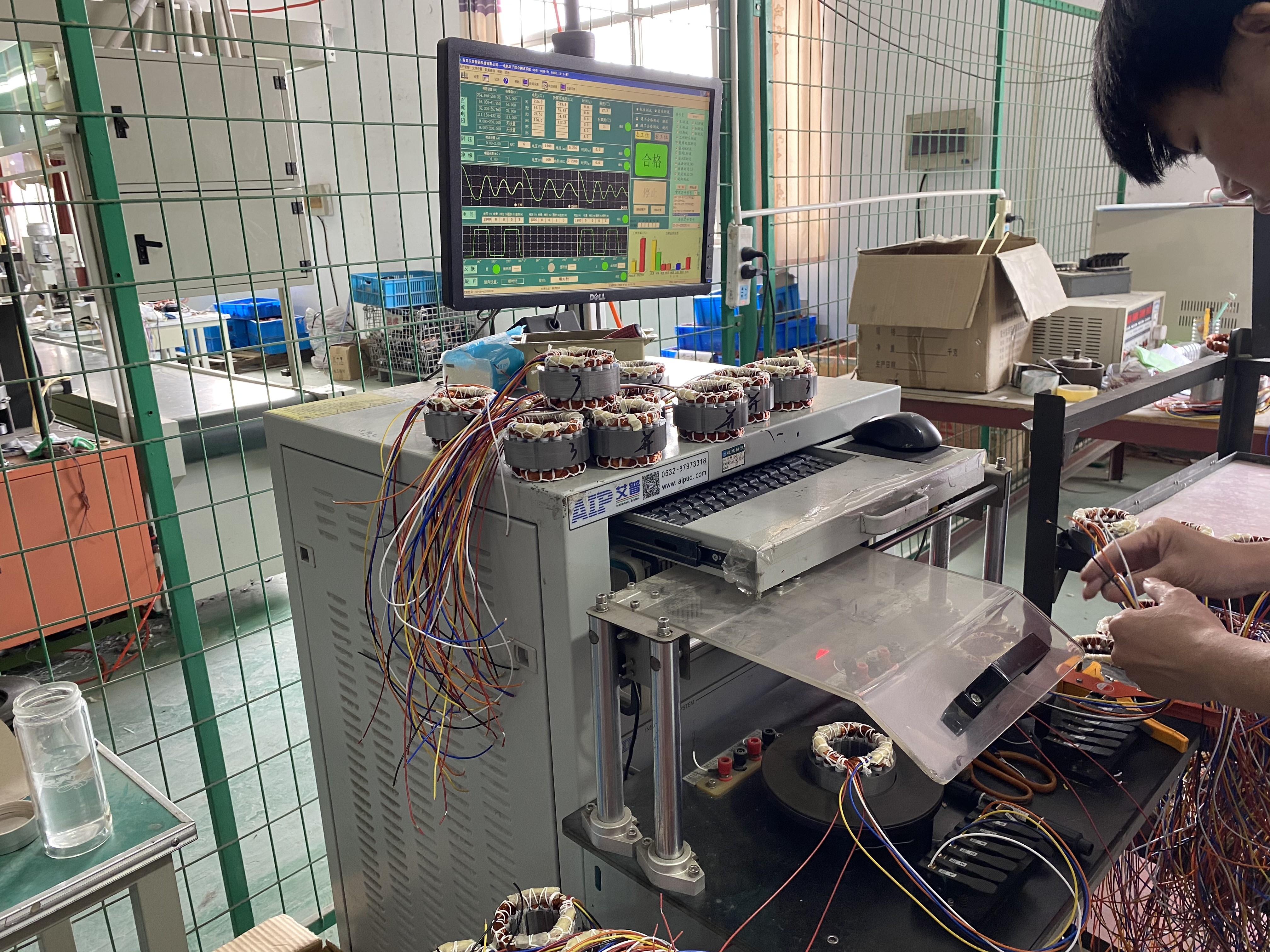 Industrial Reliability Air Conditioner Condenser Fan Motor Smooth Running