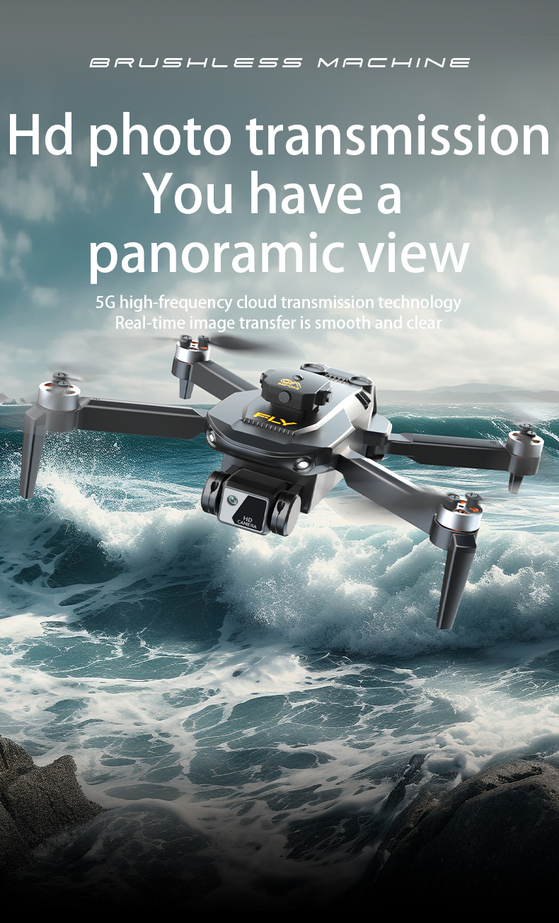 Mini Drone with 1080P Video Recording Camera 12 Minutes Flying Time 100 Meters Flying Distance Profissional FPV RC Drone