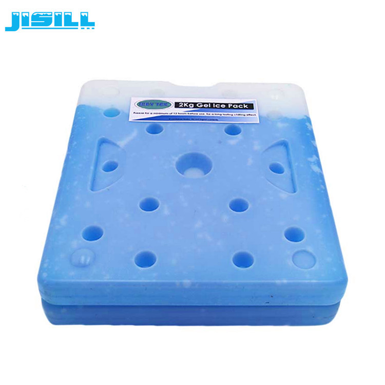 Medical Transport Extra Large Ice Pack Reusable Hard Shell HDPE Outer Material For Food Frozen