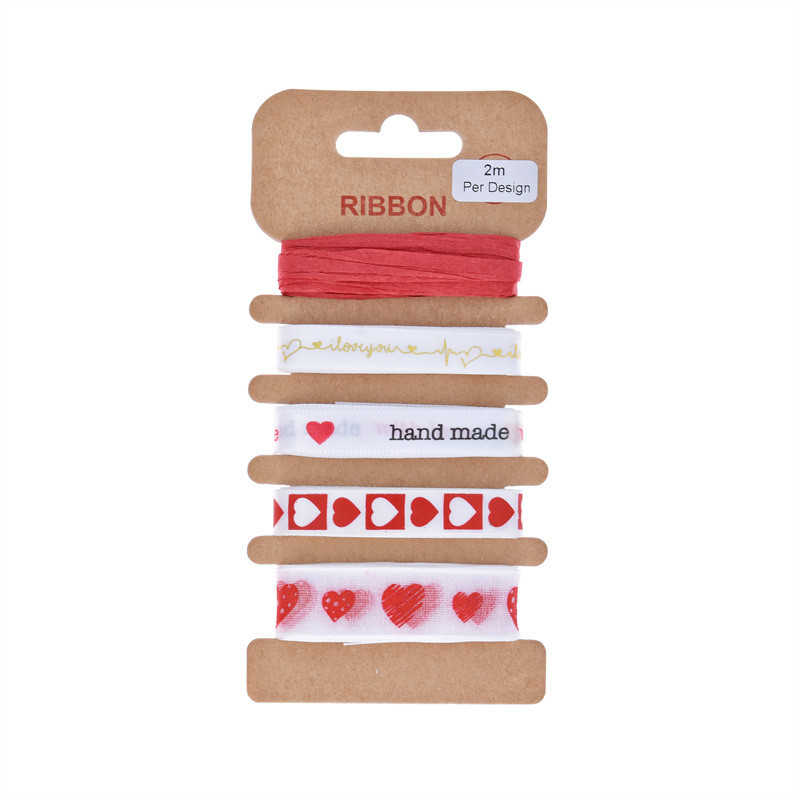 4mm 10mm 15mm Printed Polyester Ribbon Custom Printed Ribbon With Logo