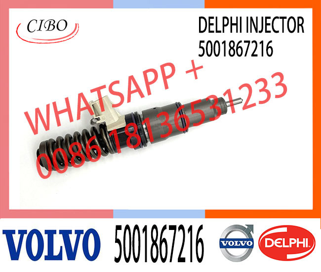 Common Rail Diesel Fuel Injector 21582094 BEBE4D04001 5001867216 for REN-AULTT MD11 EURO 3