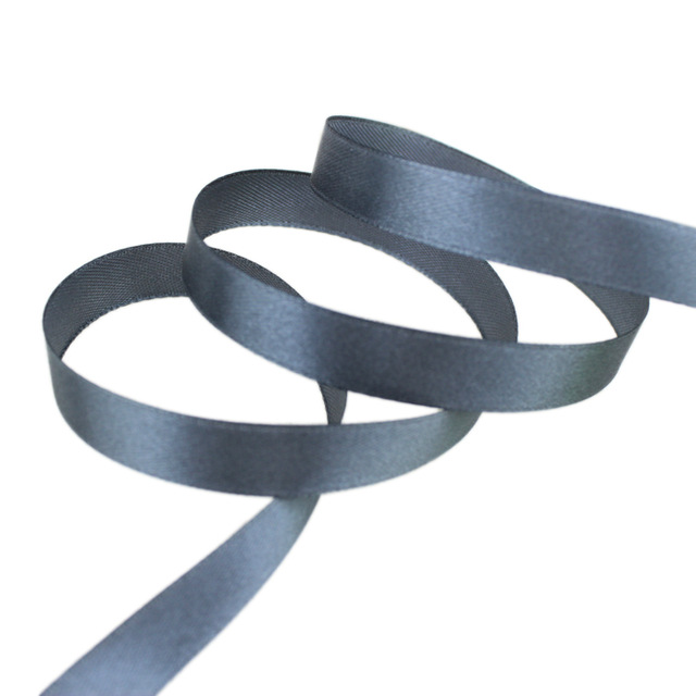Wholesale Silkscreen print logo tapes for shoes clothes bags 5mm polyester silk satin gift ribbon