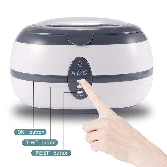 Jewelry Rings Home Ultrasonic Cleaner Moisture Proof PCB AC100 - 120V