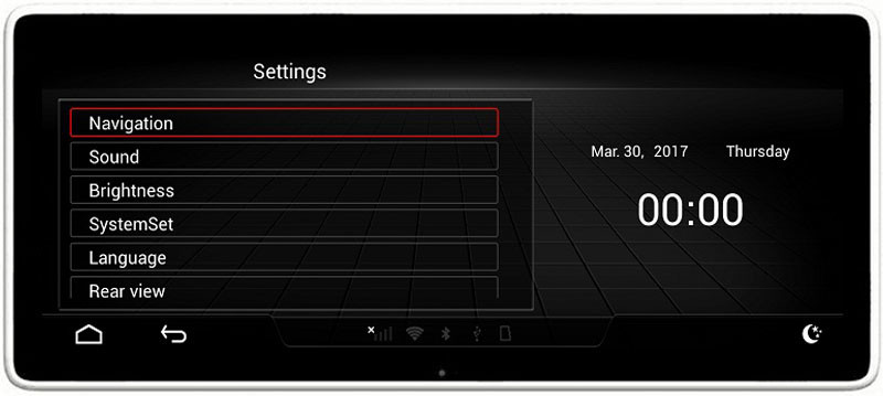 Ouchuangbo car audio gps multimedia for Audi A6 A6L for 2005-2011 RHD stereo navi android 9.0 O1