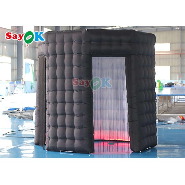 Oxford Cloth Inflatable Photo Booth Enclosure Backdrop Mini Inflatable Tent