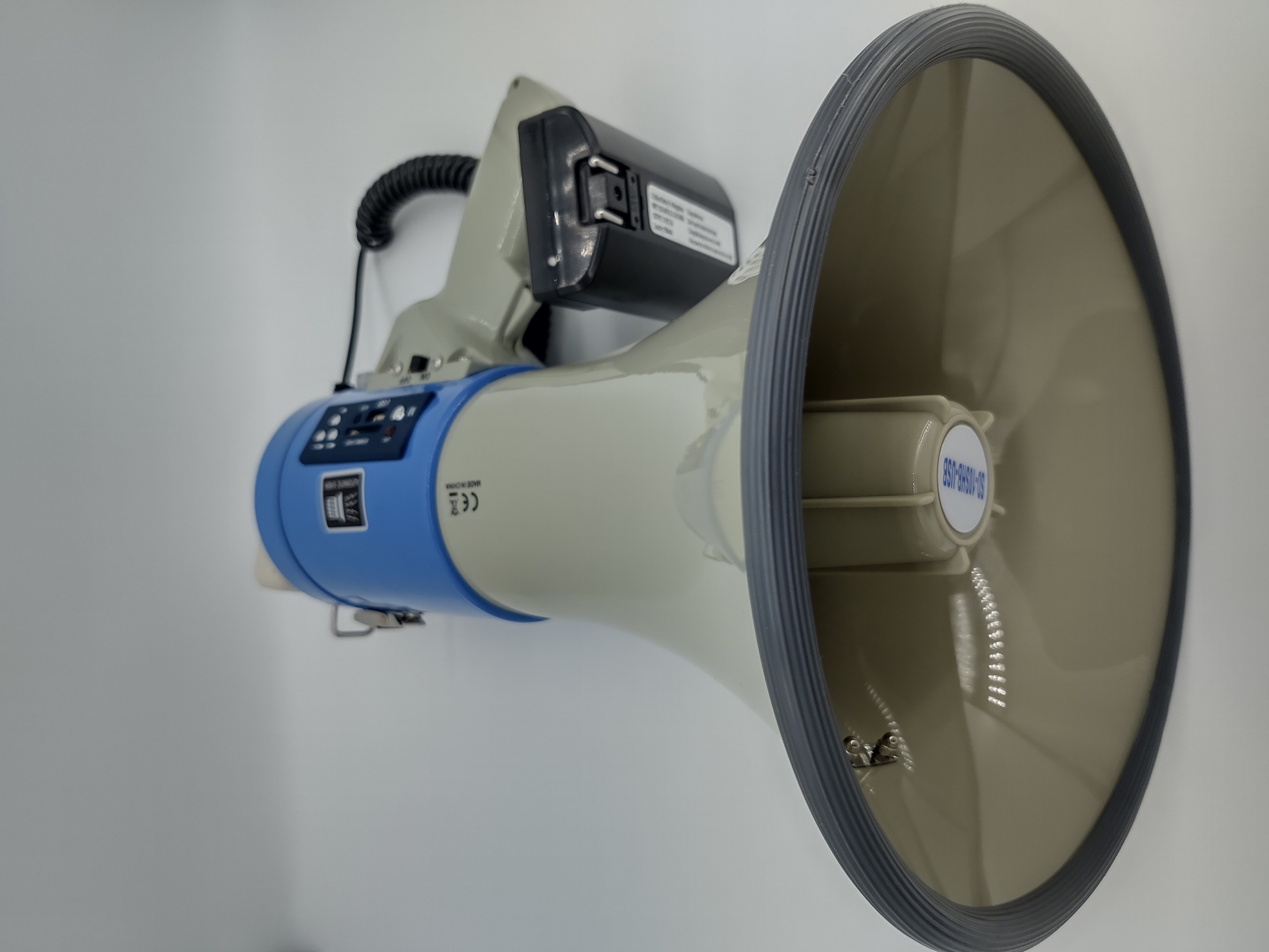 8 X 1.5V 25W Recording Megaphone 260S Time Police Siren Horn Recording Voice