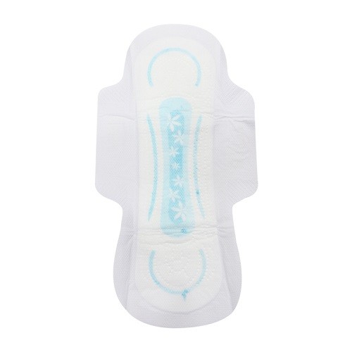 White Antimicrobial Pure Cotton Sanitary Napkins Disposable Daily Use Pads
