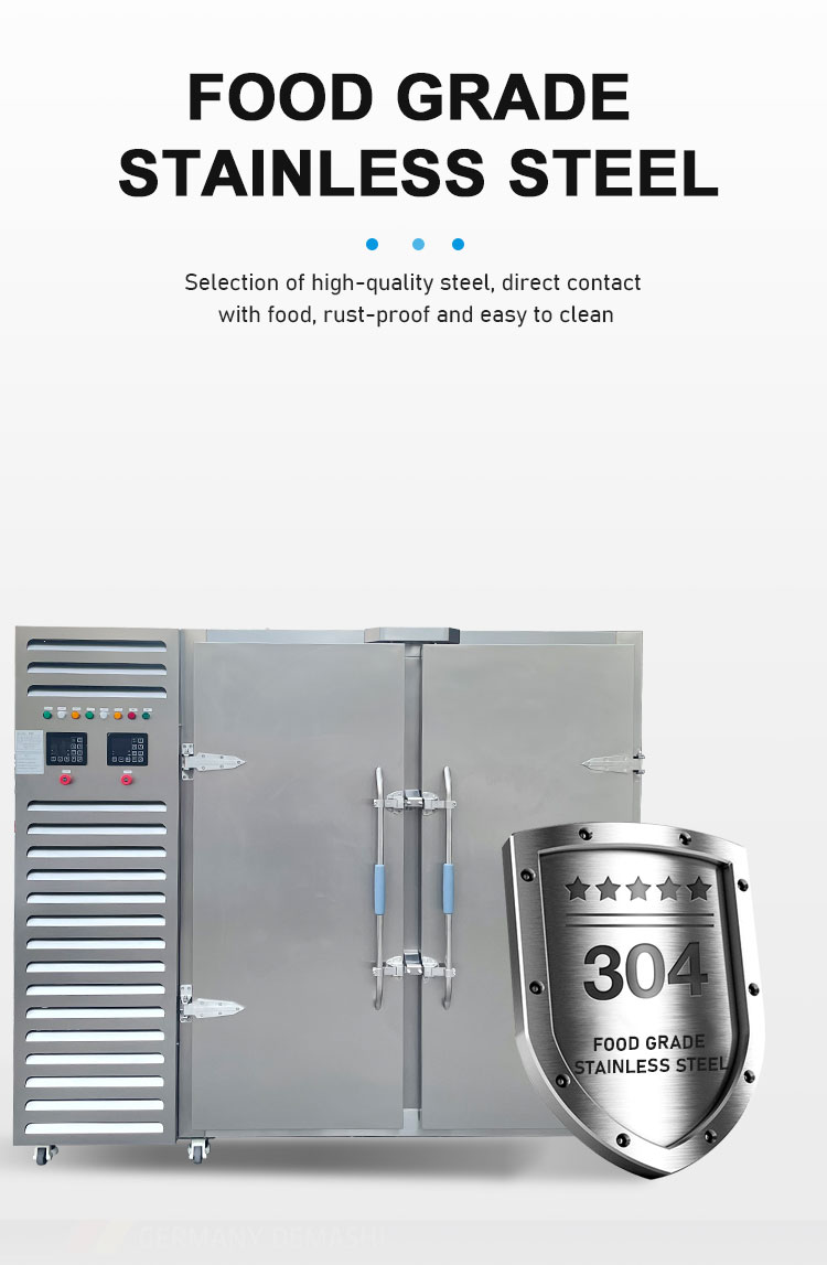 Easy Operation Quick Freezer Machine 1400L Blast Freezer Cold Room Movable