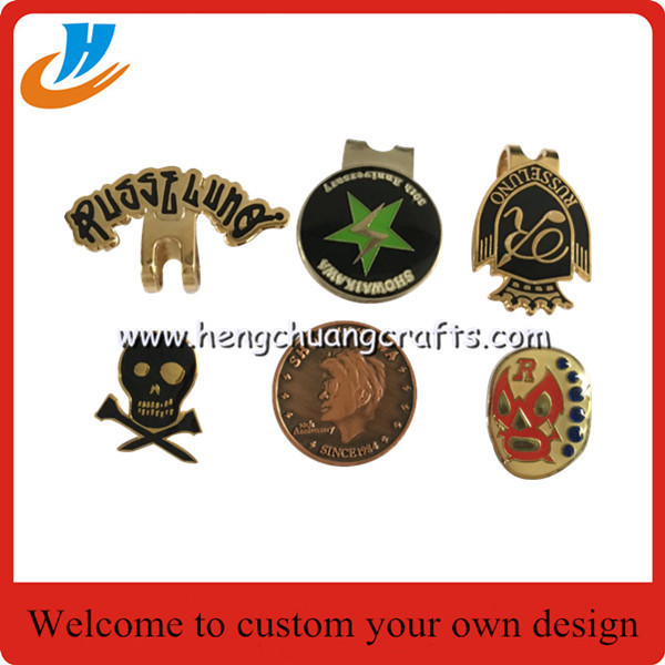 Golf accessories golf pitchfork and ball marker with custom logo