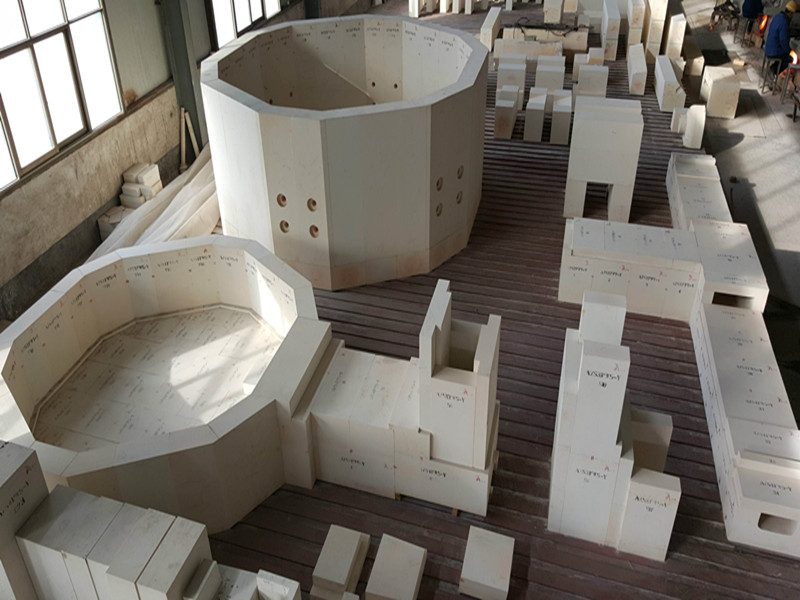 Electrocast Fused Cast AZS Refractory Kiln Fire Bricks for Glass Furnace at Lower