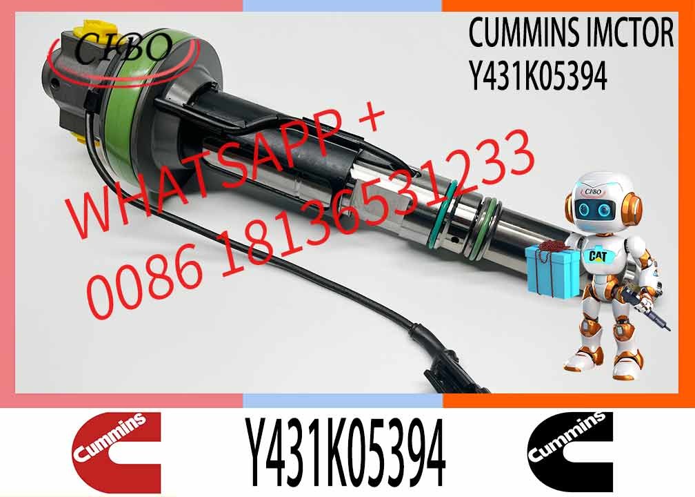 Discount Fuel Injector Assembly Y431K05394 For Cummins Engine QSK19 Series 4928104Y431K05246 F0OBLOJ014 FO0BJ60578