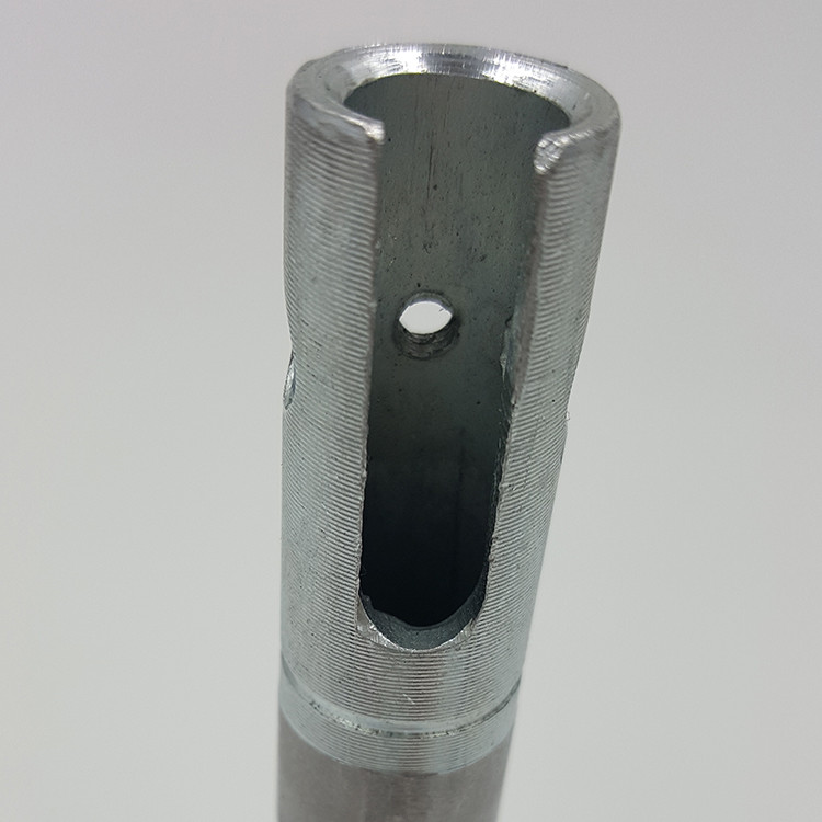 CNC machining high precision custom steel wind turbine industrial fan motor shaft