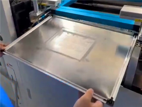 736mm X 736mm Pneumatick SMT Stencil 0.12mm Thickness For Accurate SMT Printing
