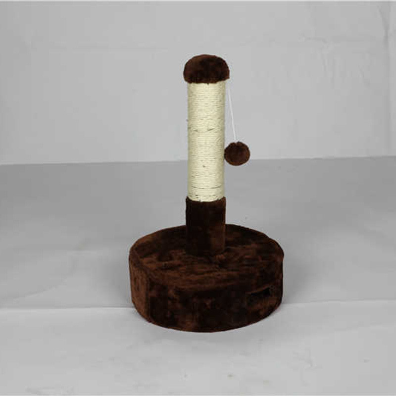 Eco - Friendly Diy Cat Scratching Post , Cat Scratch Pole Good Stability Not Hurt Skin