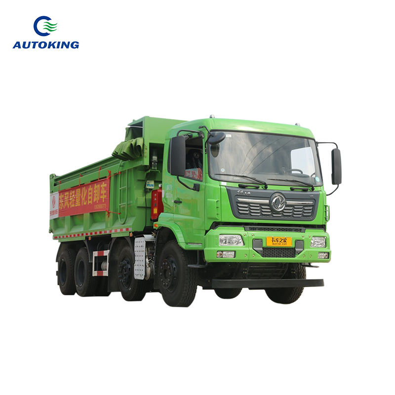 Urban Construction Slag Dongfeng 8x4 Dump Truck With 351hp 450hp Diesel Engine