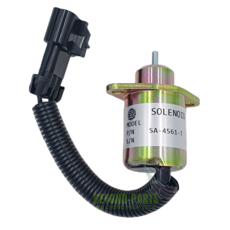 Cummins 24V Excavator Spare Parts Engine Stop Flanrout Solenoid Valve 3935430