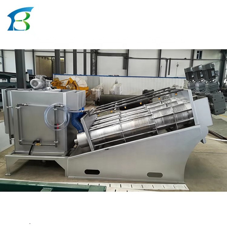 Customized Voltage 220V 380V Portable Sludge Dewatering Machine For Textile Industry