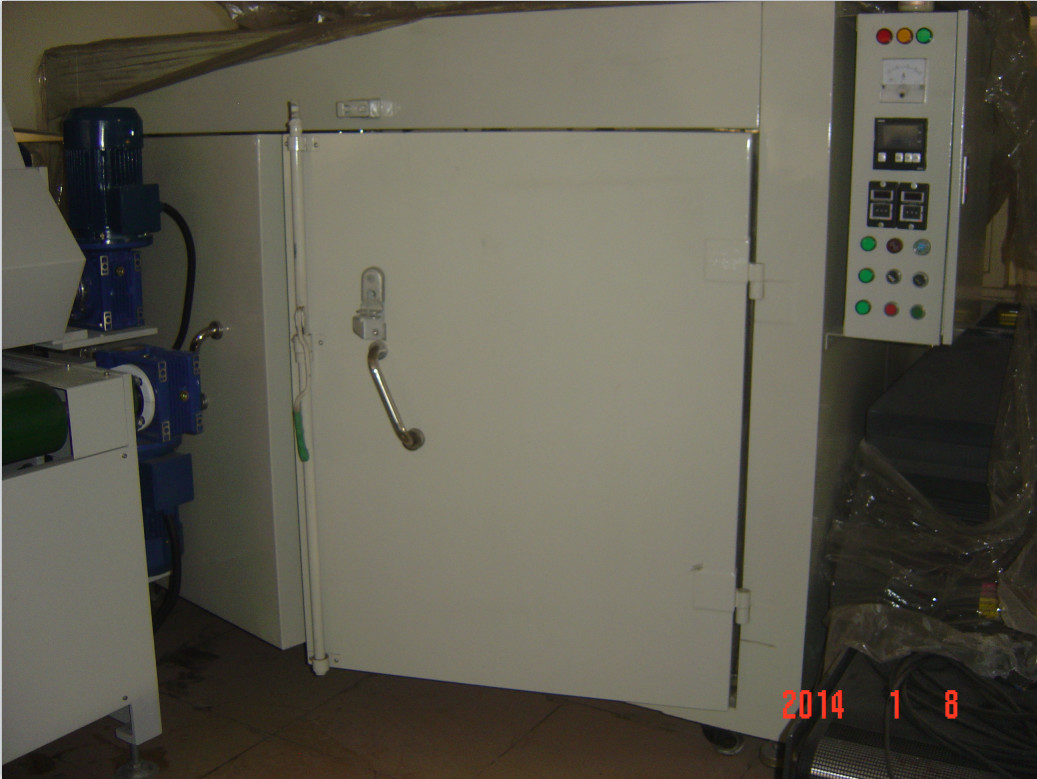 380V 50HZ Two Door Constant Temperature Oven , W1300Mm Blast Drying Oven