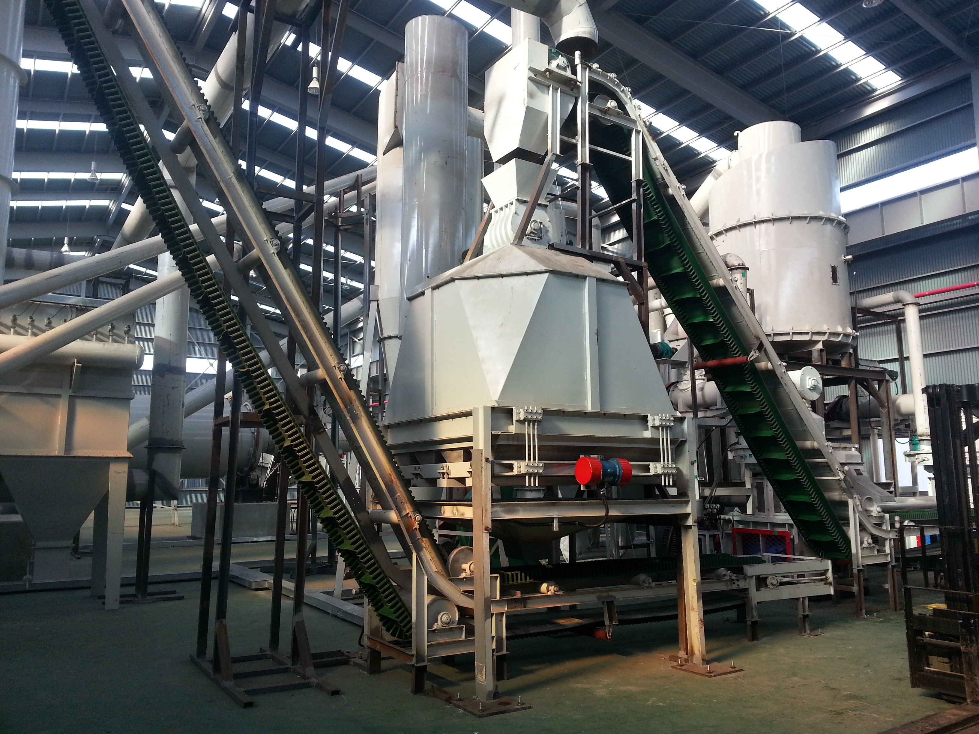 Cooling Efficiency Pellet Cooler Machine Counter Flow Pellet Mill Cooler Industrial