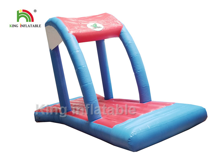 50 x 35m Red Amusement Inflatable Water Parks With 2 Years Warranty