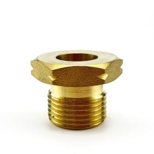 China High Precision Custom Polished Brass Fastener With RoHS Compliance on sale