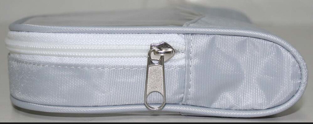 Clear PVC Plastic Cosmetic Organizer Bag With Zipper For Storage Customized